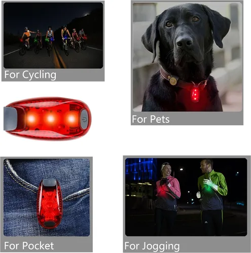 Miniatura 7 de Luz de seguridad LED STURME con luz estroboscópica para correr, caminar, andar en bicicleta, niños, mujer, perro, mascota, corredor, mejor