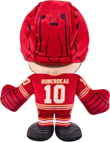 Miniatura 7 de Bleacher Creatures Calgary Flames Jonathan Huberdeau - Peluche sentado de 8 pulgadas de la NHL Kuricha - Superestrella de la NHL inspirada en Chibi