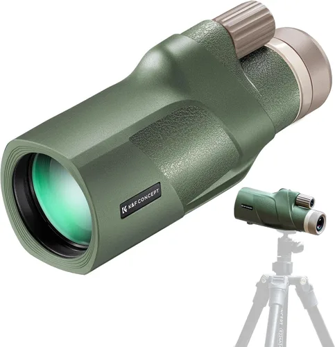 Miniatura 10 de K&F Concept Monocular zoom de 8-32 x 50 – Prisma de doble enfoque de alta potencia monoculares compactos para niños y adultos, con adaptador