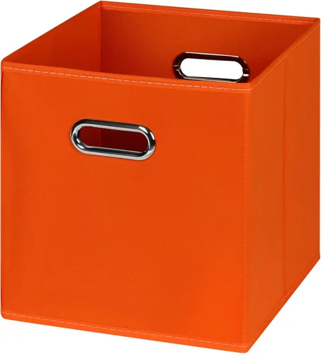 Miniatura 47 de Cubos de Almacenamiento Plegables Negros, Cajas de Almacenamiento de Tela, Organizadores de Cubos con Asas Duales para Organizador del Hogar, Juego