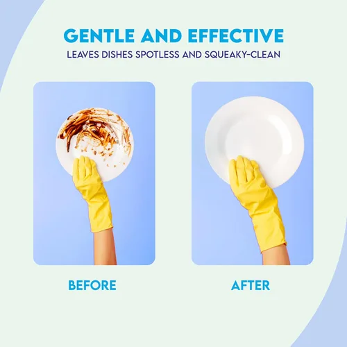 Miniatura 8 de Detergente en polvo para lavavajillas con fosfato. ¡El mejor detergente para lavavajillas para platos impecables en agua dura! Todo en uno