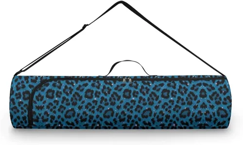 Miniatura 27 de Bolsa para esterilla de yoga para mujeres y hombres, con cremallera completa, bolsa de transporte para esterilla de yoga para clase de entrenamiento