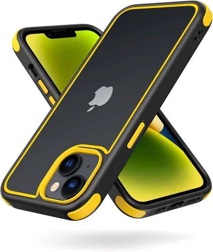 Miniatura 69 de Mobnano Funda transparente para iPhone 11, con protección multicolor a prueba de golpes, no amarillenta, anti arañazos, parte trasera