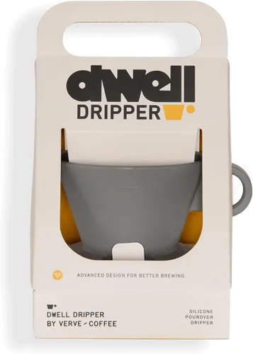 Miniatura 5 de Verve Dwell Dripper - Juego de cafetera, gotero de café no eléctrico, cafetera manual (negro)