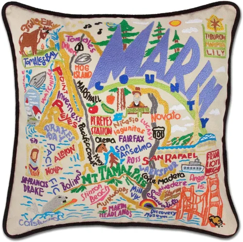 Miniatura 28 de Catstudio Almohada decorativa bordada a mano de Texas