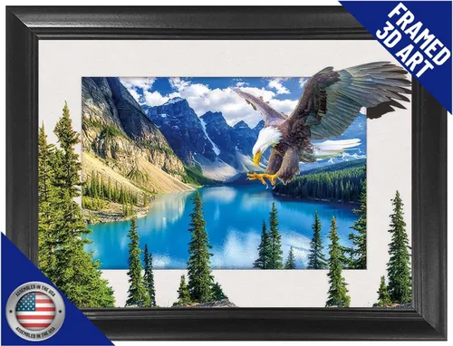 Miniatura 30 de Póster 3D de león, tigre y lobo con lengua hacia fuera 11.8 x 15.7 pulgadas Pósteres e imágenes de animales salvajes Regalos de recuerdos