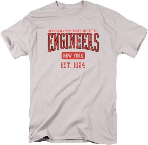 Miniatura 39 de LOGOVISION Colección de camisetas de algodón de manga corta unisex para hombres y mujeres Universidad Johnson & Gales
