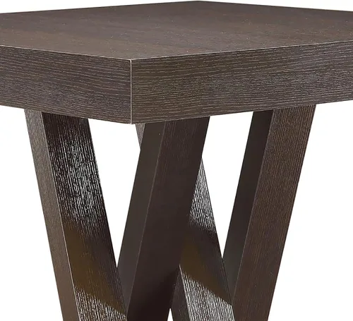Miniatura 4 de Mesa de bar cuadrada con base doble X