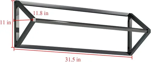 Miniatura 2 de Percheros creativos triangulares para ropa en tiendas de ropa, estante colgante de pared para el hogar, toalleros para almacenamiento en el baño