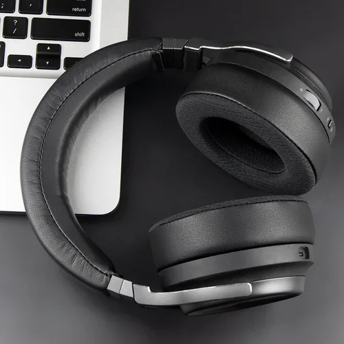 Miniatura 9 de SOULWIT Almohadillas de repuesto para auriculares Corsair Virtuoso RGB Wireless XT SE, almohadillas con tela de malla, espuma de aislamiento de Negro
