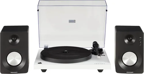 Miniatura 9 de Crosley C6B-MA tocadiscos Bluetooth con accionamiento por correa con brazo de tono ajustable, caoba Mahogany