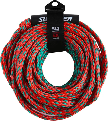 Miniatura 6 de Swonder Cuerdas de remolque de 2 secciones para tubería, 1-4 cuerdas de 60 pies para tubos remolcables