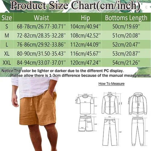 Miniatura 6 de EELHOE Workout Shorts for Men Regular Fit Graphic Casual Outdoor Soft Pant Lightweight Tropical Wide Leg Shorts