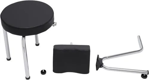 Miniatura 9 de Reposapiés de pedicura, silla de pedicura, almohadilla de PVC ajustable en altura, pedicura, reposapiés, pedicura, soporte para reposapiés