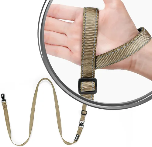 Miniatura 15 de Correa antideslizante para perro, correa y collar de entrenamiento resistente sin tirones con antienredos, mango acolchado e hilo reflectante