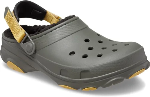 Miniatura 5 de Crocs - Zuecos unisex para adultos, todo terreno, con forro y correa de talón ajustable Oliva polvorienta