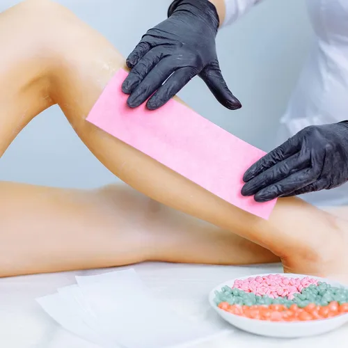 Miniatura 3 de Maitys 400 tiras de cera no tejidas de 2.8 x 7.9 pulgadas para depilación facial, corporal, pierna, cara y bikini (rosa)