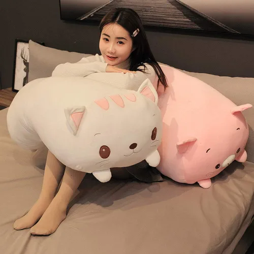 Miniatura 4 de Almohada de peluche de diseño de animales, para abrazar