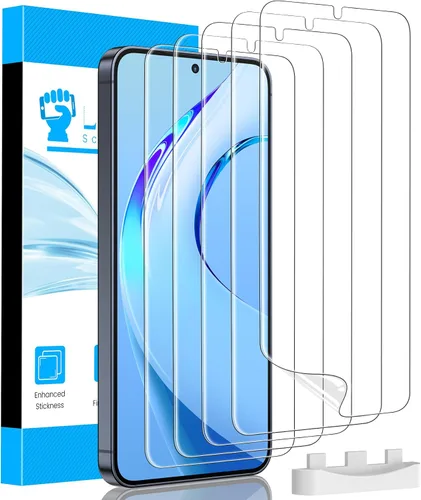 Miniatura 9 de LYWHL Paquete de 5 protectores de pantalla para Samsung Galaxy S26 Plus [como el desbloqueo original de huellas dactilares], película protectora