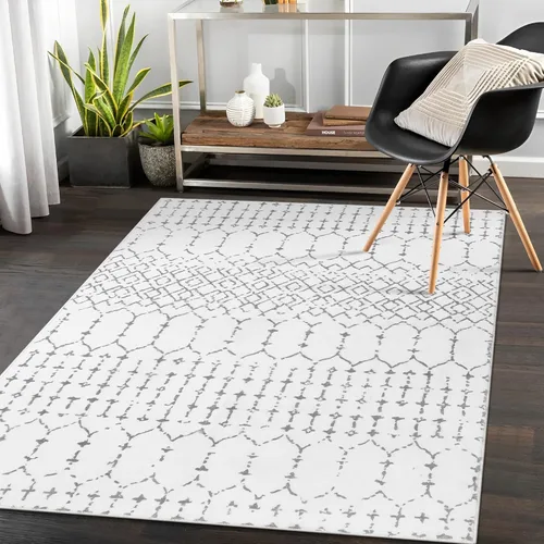 Miniatura 42 de Lahome Alfombras marroquíes para pasillos 2x8 Beige Alfombra de pasillo lavable antideslizante resistente a las manchas Alfombra de cocina