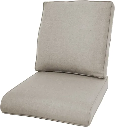 Miniatura 80 de Rilyson Cojines de patio para muebles de exterior, 22 x 24 pulgadas, respaldo alto y asiento profundo, cojín de exterior para sillas de patio, sofá