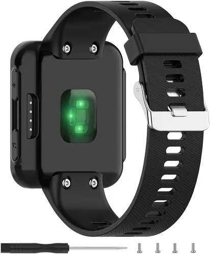 Miniatura 20 de Compatible con la correa Garmin Forerunner 35, bandas de repuesto de silicona Solf para reloj Garmin Forerunner 35