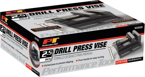 Miniatura 8 de Performance Tool W3939 Prensa de Taladro Resistente de 2-1/2" - Sujeta con Seguridad las Piezas de Trabajo para una Perforación Precisa