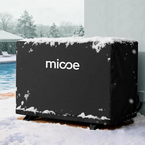 Miniatura 8 de MICOE Calentador de piscina de 17000 BTU para sobre el suelo, bomba de calor de piscina, calefacción o refrigeración, intercambiador de calor