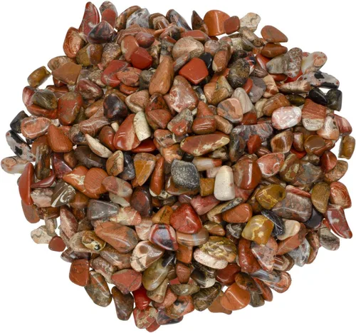 Miniatura 17 de Piedras de ágata mixta de 1 libra de África - 0.40 a 0.60 pulgadas promedio - Rocas pulidas para artes y manualidades, reiki, wicca y mucho más.