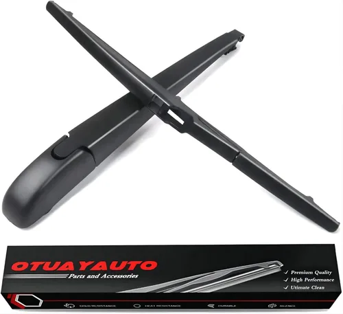 Miniatura 11 de OTUAYAUTO Conjunto de Brazo y Escobilla de Limpiaparabrisas Trasero - Reemplazo para Jeep Wrangler JK 2007-2017 OEM 68002490AB