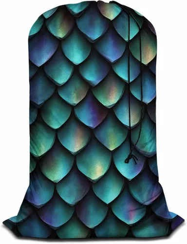 Miniatura 22 de Swono Bolsa de lavandería extra resistente de jirafa colorida, diseño de jirafa arcoíris de acuarela, bolsa con cordón ajustable y tela resistente