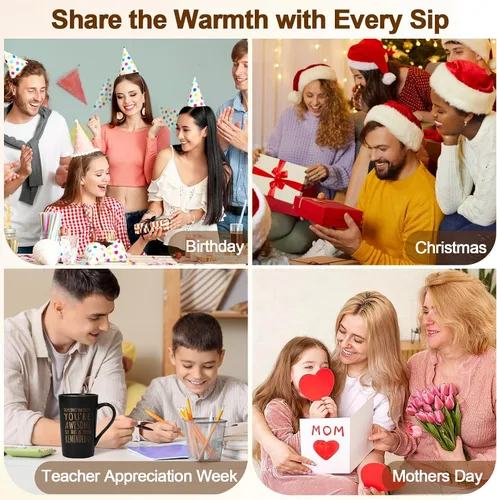 Miniatura 7 de Maustic Regalos de cumpleaños para hombres y mujeres, tazas de café para hombres, regalos de cumpleaños para mejores amigos, regalo