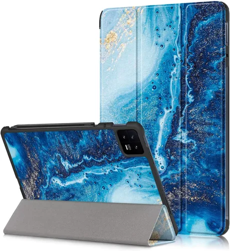 Miniatura 10 de Funda para Xiaomi Pad 6, Slim Stand Hard Back Shell Funda protectora inteligente para Xiaomi Pad 6 Pro 11 "con función de encendido/apagado Graffiti
