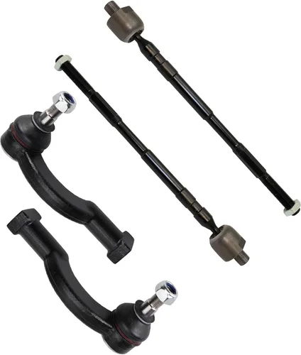 Miniatura 16 de TRQ Juego de barras de acoplamiento delanteras interiores y exteriores de 4 piezas compatible con Jeep Cherokee 1991-2001 y Comanche 91-92