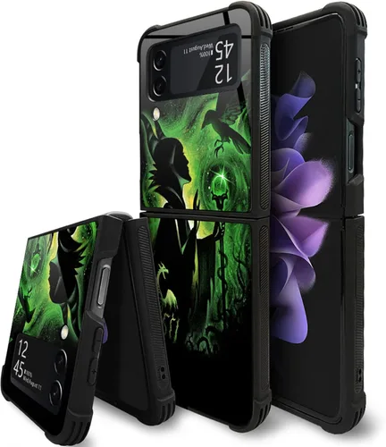 Miniatura 16 de CARLOCA Funda compatible con Samsung Galaxy S22 Ultra, diseño de dama mágica verde, ultra protección, a prueba de golpes, de silicona suave, TPU