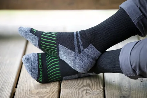 Miniatura 7 de John Deere 6 pares de calcetines de trabajo para hombre talla 8-12