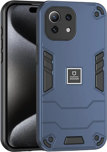 Miniatura 208 de Funda compatible con Huawei Y9 Prime (2019), compatible con Huawei Y9 Prime (2019) 4G STK-L21 2 en 1 [PC duro + TPU], funda de teléfono azul