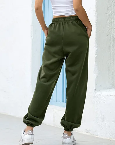 Miniatura 3 de Pantalones deportivos con parte inferior de cincha para mujer, ropa estética para mujer