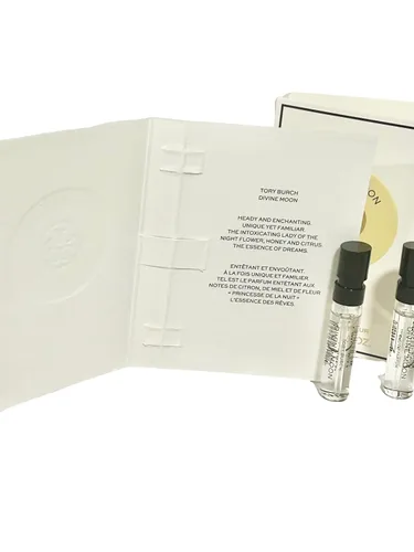 Miniatura 3 de Tory Burch Divine Moon Eau De Parfume Muestra Spray Perfume Mujer 0.1 fl oz / 0.05 oz (juego de 3)