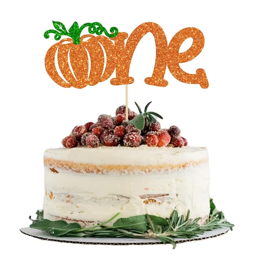 Miniatura 16 de Gyufise 24 adornos para cupcakes de revelación de género, decoraciones para pasteles de niños o niñas para Acción de Gracias, Halloween, tema
