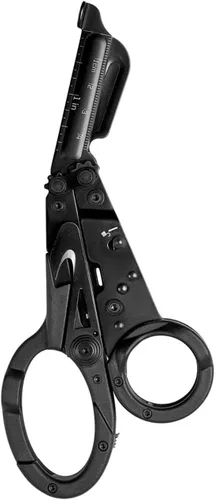 Miniatura 4 de SOG ParaShears Multiherramienta ligera de acero inoxidable para el campo, 11 herramientas Tecnología de palanca compuesta, negro
