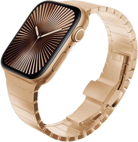 Miniatura 29 de KADES Correa de acero inoxidable compatible con Apple Watch Band Ultra 3/2/1 de 1.73 pulgadas Series 11/10 de 1.81 pulgadas/1.65 pulgadas, Series