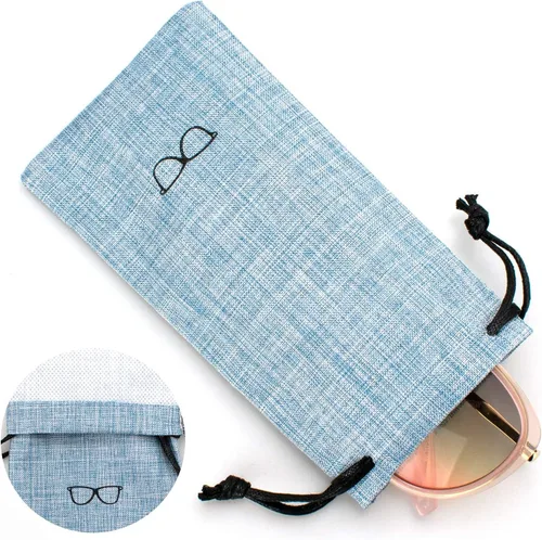 Miniatura 4 de Vemiss - Funda rígida para lentes de sol (lino)
