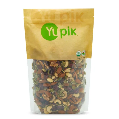 Miniatura 3 de Yupik Organic Protein Boost Trail Mix, 2.2 libras, una mezcla de anacardos, almendras, semillas de calabaza, nuez, arándanos, paquete de 1