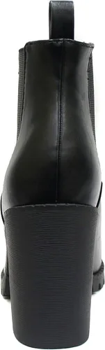 Miniatura 2 de Soda Glove - Botines con suela con ranuras, elástico lateral y tacón grueso