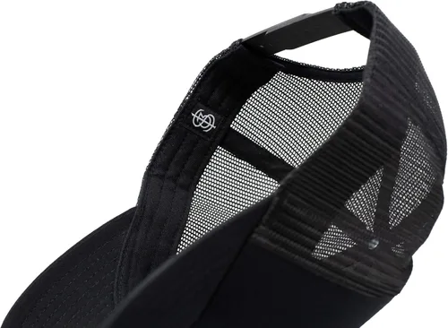 Miniatura 4 de Sombrero de bandera estadounidense Sombrero de cuero con parche de malla en la parte trasera para hombres y mujeres, sombrero de camionero