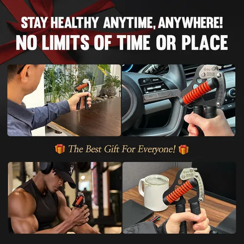 Miniatura 7 de GD IRON GRIP Entrenador de Fuerza de Agarre Fortalecedor de Manos Ajustable Fortalecedor de Agarre de Manos Ejercitador de Agarre de Manos