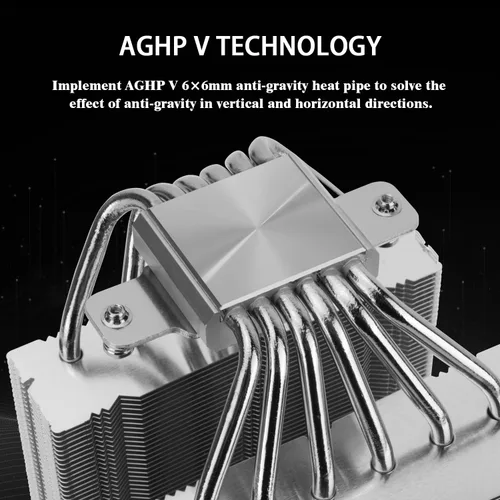 Miniatura 2 de Thermalright Royal Knight 120 SE - Enfriador de CPU, solo 6.102 in de alto, ventiladores PWM duales de torres duales TL-C12B V2 y TL-C12015B, 6