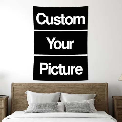 Miniatura 14 de Jhdstore Tapiz personalizado para colgar en la pared, pancartas y letreros para colgar en la pared, personaliza tapices de pared para dormitorio, 29