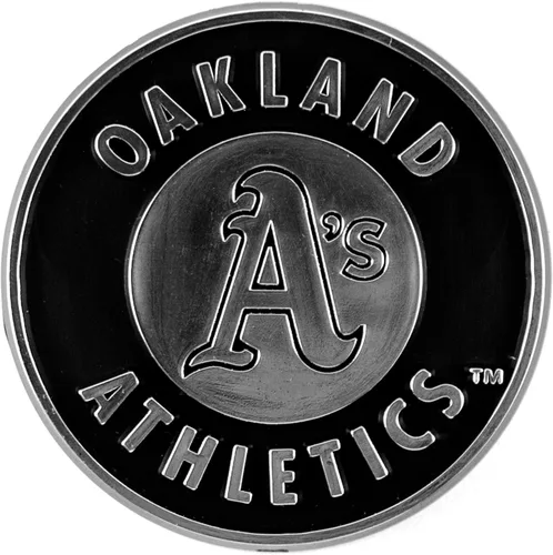 Miniatura 2 de Emblema de automóvil cromado MLB